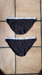 2 slips calvin klein, Kleding | Dames, Ondergoed en Lingerie, Calvin Klein, Ophalen of Verzenden, Zwart, Slip