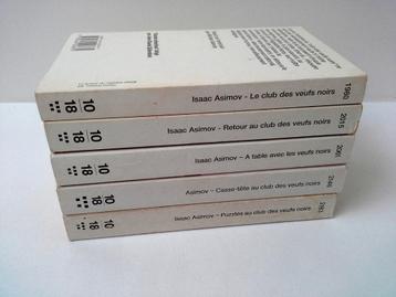 Asimov - Le Club des Veufs Noirs - Série complète 5 livres