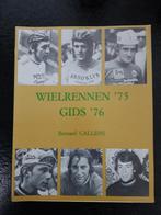Annuaire cycliste 1975, Comme neuf, Course à pied et Cyclisme, Envoi, Bernard Callens