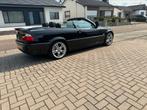 BMW 320 2.2L 170pk, Automaat, Zwart, Cabriolet, Zwart