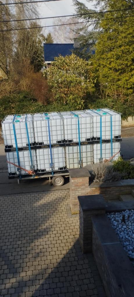 Top cubis 1000 litres avec certificat usage alimentaire, Tuin en Terras, Regentonnen, Zo goed als nieuw, Overige materialen, 150 liter of meer