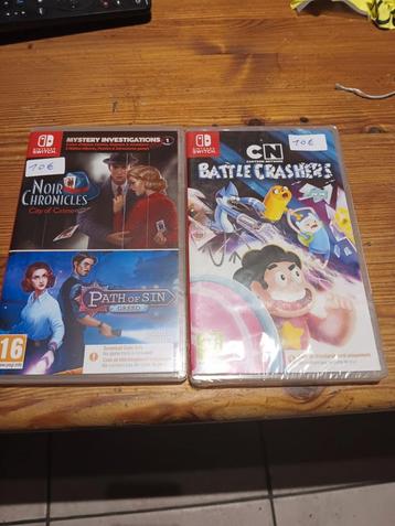 jeux switch avec code 10€ pieces beschikbaar voor biedingen