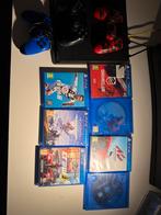 Playstation 4 slim (inclusief cd’s), Games en Spelcomputers, Spelcomputers | Sony PlayStation 4, Ophalen, Zo goed als nieuw, Met 3 controllers of meer