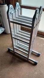Exelsior vouwladder 4 x 3 met gebruiksaanwijzing, Ophalen, Zo goed als nieuw