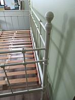 1 persoonsbed compleet, zonder matras, Huis en Inrichting, Slaapkamer | Bedden, Ophalen, Gebruikt, 90 cm, Eenpersoons