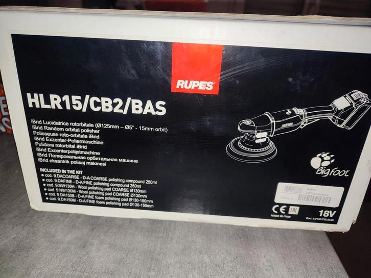 Polisseuse rupes 18v, Autos : Divers, Produits d'entretien, Enlèvement