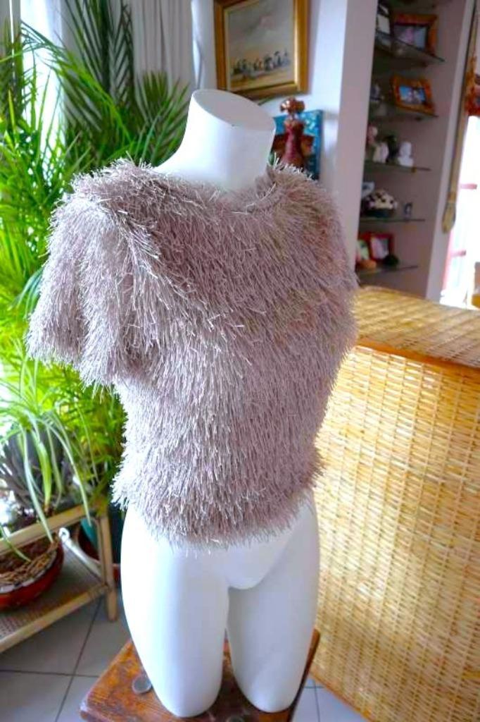 vintage dressing dynamisch actief zilver shirt polo pull, Kleding | Dames, T-shirts, Nieuw, Maat 36 (S), Grijs, Korte mouw, Ophalen of Verzenden