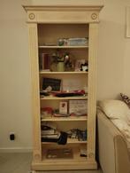 Mooie rustieke houten kast Griekse stijl, Ophalen, Met plank(en), Gebruikt, 200 cm of meer