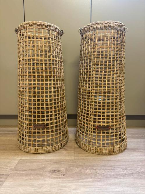Rieten lantaren, Huis en Inrichting, Woonaccessoires | Wanddecoraties, Nieuw, Ophalen