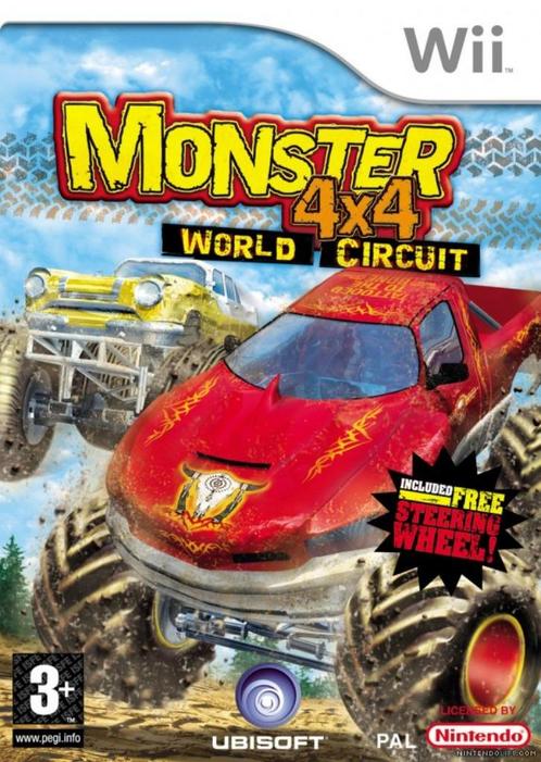 Monster 4x4 World Circuit, Consoles de jeu & Jeux vidéo, Jeux | Nintendo Wii, Utilisé, Course et Pilotage, 1 joueur, À partir de 3 ans