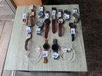 Set horloges, vooral Fossil, Handtassen en Accessoires, Horloges | Heren, Overige merken, Overige materialen, Leer, Verzenden