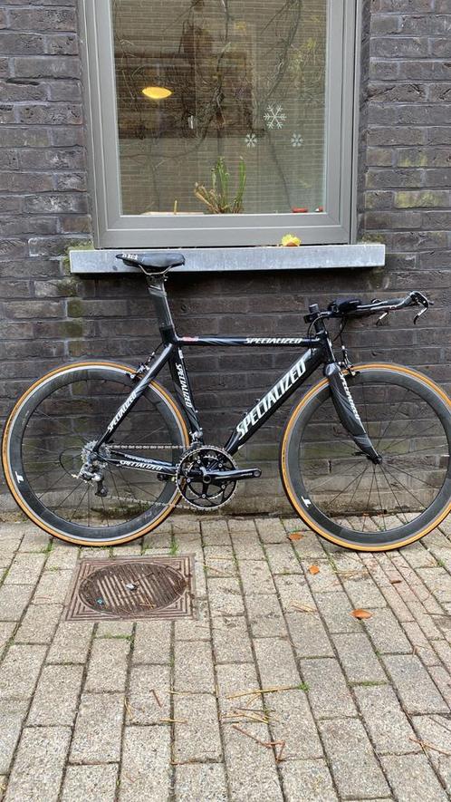 Tijdritfiets Specialized maat M, Fietsen en Brommers, Fietsen | Racefietsen, Carbon, Ophalen