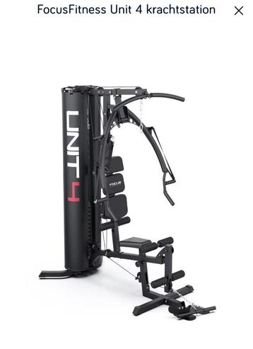 Unit 4 krachtstation, fitness station beschikbaar voor biedingen