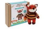 Creatieve knutselkit 12+ haken breien kind Vos Dier cadeau, Hobby en Vrije tijd, Ophalen of Verzenden