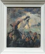 Leopold Leclerck olie op doek, Ophalen of Verzenden