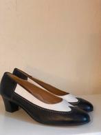 Vintage escarpins bicolor (39,5) - nieuw, Kleding | Dames, Schoenen, Ophalen of Verzenden