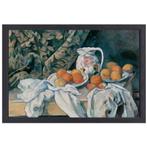 Stilleven met een gordijn - Paul Cézanne canvas + baklijst 7, Antiek en Kunst, Verzenden