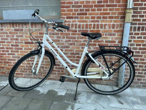 Trek damesfiets / meisjesfiets (stadsfiets), Fietsen en Brommers, Fietsen | Dames | Damesfietsen, Gebruikt, Overige merken, Versnellingen