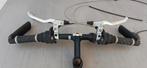 Fietsstuur met Shimano-shifters + remhendels + stang, Fietsen en Brommers, Ophalen, Zo goed als nieuw