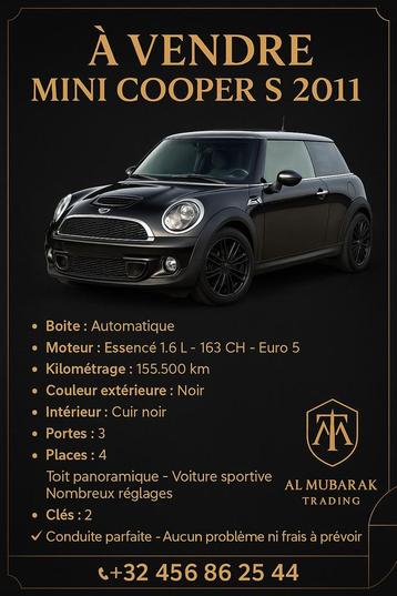 MINI COOPER S beschikbaar voor biedingen