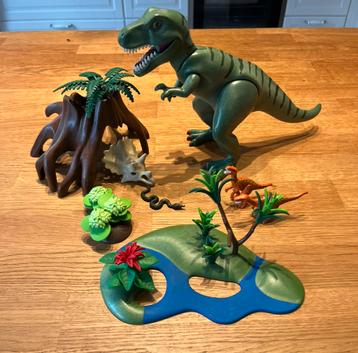 Playmobil Dinosauriërs Tyrannosaurus en Velociraptor Ref4171 beschikbaar voor biedingen