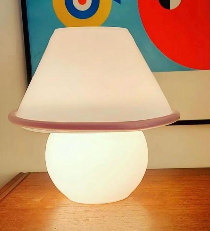 Mushroomlamp murano, Antiek en Kunst, Antiek | Verlichting, Ophalen of Verzenden