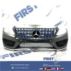 W205 GT AMG VOORBUMPER C KLASSE BUMPER + PANAMERICANA GRIL o, Gebruikt, -, Voor, Ophalen of Verzenden