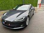 Tesla Model S, Cuir, Argent ou Gris, Achat, Noir