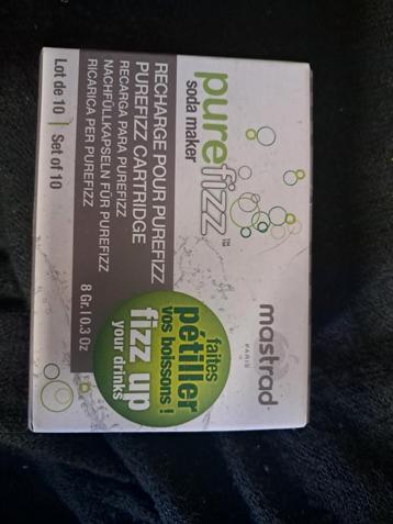 Recharge de CO2 pour Pure Fizz (lot de 10), Divers, Enlèvement ou Envoi
