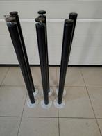 Tafelpoot zwart, Ophalen, Tafelpoot, Gebruikt, 50 tot 100 cm