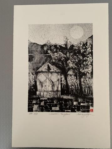 Charles Van Gisbergen - litho beschikbaar voor biedingen