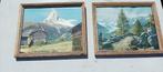 2 cadres 33 x 27 cm, Minder dan 50 cm, Gebruikt, Ophalen of Verzenden, Minder dan 50 cm