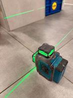 Takamino groene laserwaterpas – compleet in koffer, Doe-het-zelf en Bouw, Meetapparatuur, Ophalen of Verzenden, Gebruikt, Overige meters