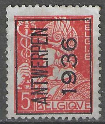 Belgie 1936 - OBP 277pre - Type Mercurius - Antwerpen (ZG) beschikbaar voor biedingen