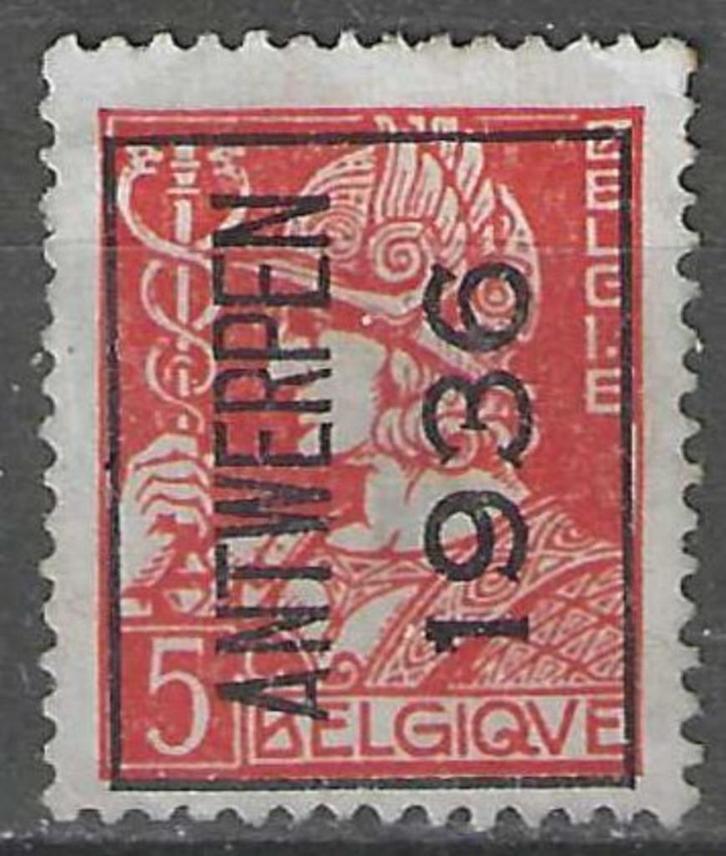 Belgie 1936 - OBP 277pre - Type Mercurius - Antwerpen (ZG), Postzegels en Munten, Postzegels | Europa | België, Zonder gom, Verzenden