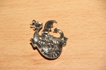 ABL insigne de beret "2eme de Ligne" (Argent), Envoi, Armée de terre, Emblème ou Badge