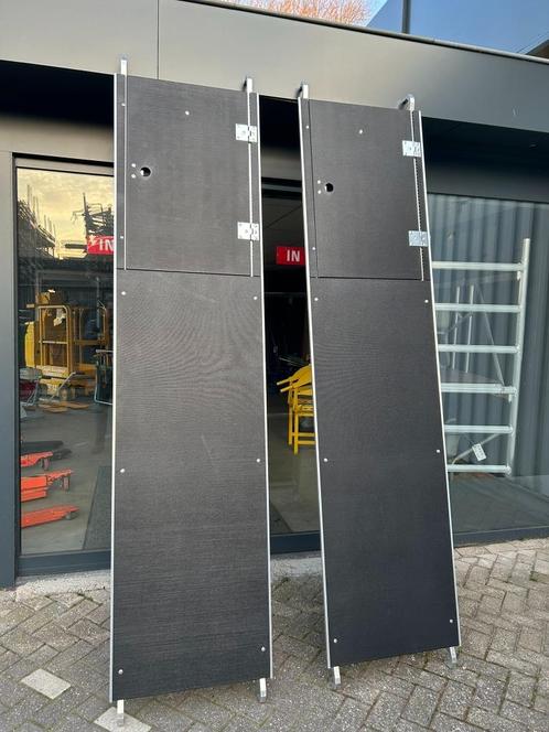 Euroscaffold platform met luik carbon 2.50M lichtgewicht, Tuin en Terras, Snoeischaren, Nieuw, Ophalen