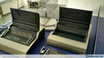 Inbindmachine fellowes e-galaxy 500 + toebehoren beschikbaar voor biedingen