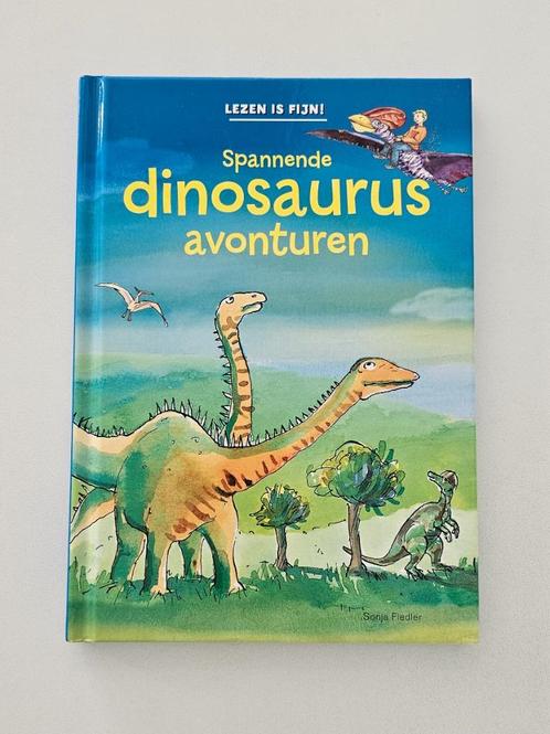 Spannende dinosaurus avonturen Lezen is fijn!, Boeken, Kinderboeken | Jeugd | onder 10 jaar, Zo goed als nieuw, Sprookjes, Ophalen of Verzenden