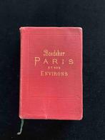Guide Baedeker Paris, Livres, Guides touristiques, Guide ou Livre de voyage, Autres marques, Enlèvement ou Envoi, Utilisé