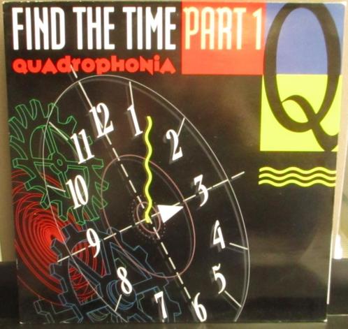 Retro Techno 'Quadrophonia' - Find The Time (Part 1)  '1991, Cd's en Dvd's, Vinyl | Overige Vinyl, Zo goed als nieuw, 12 inch