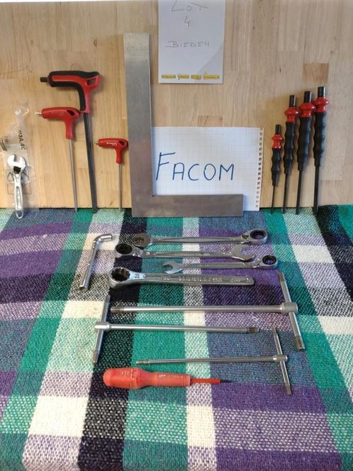 Lot - Facom, Doe-het-zelf en Bouw, Gereedschap | Handgereedschap, Zo goed als nieuw, Ophalen of Verzenden