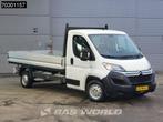 Citroën Jumper 130 PK Open Laadbak Navi Airco Cruise Euro6, Auto's, Bestelwagens en Lichte vracht, Stof, Gebruikt, Euro 6, 4 cilinders
