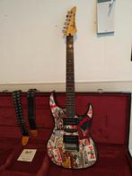 Elektrische gitaar met vele toebehoren, Muziek en Instrumenten, Ophalen, Gebruikt, Overige merken, Met versterker