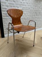 4 tubax stoelen zeer goede staat., Comme neuf, Brun, Enlèvement, Bois