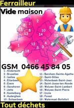 Bruxelles ferrailleur enlèvement encombrants 0466 45 84 05
