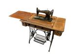 antieke naaimachine (ca. 1890-1917) gietijzeren onderstel, Antiek en Kunst, Antiek | Naaimachines, Ophalen
