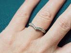 Platina 950 ring met 0,38 karaat diamant VS - D/E, Overige materialen, Met edelsteen, Ophalen of Verzenden, Dame