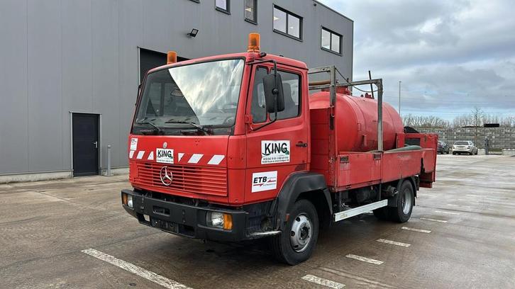 Mercedes-Benz SK 814 (VIDANGEUR / VACUUM / AUXILAIRY / SPER, Auto's, Vrachtwagens, Bedrijf, Te koop, ABS, Open dak, Mercedes-Benz