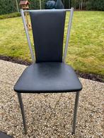 keukenstoelen, Huis en Inrichting, Stoelen, Ophalen, Kunststof, Zwart, Zo goed als nieuw